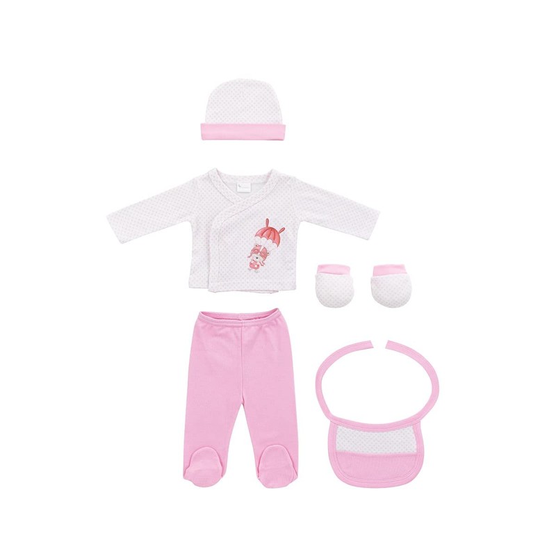 Baby Gift Set 5 Pieces for Newborn 0-6 Months -