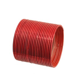 Touchstone Bangle Collection Modern Pretty Attractive Look Wrist Filler Thin Designer Jewelry Metal Bangles Bracelets for Women Set 2, Metal