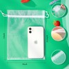 50 Pcs Fruit Protection Bags, 8x12 White Fruit Netting Bags