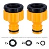 TOPWAYS 3/4 inch and 1/2 inch BSP 2in1 Plastic Outdoor