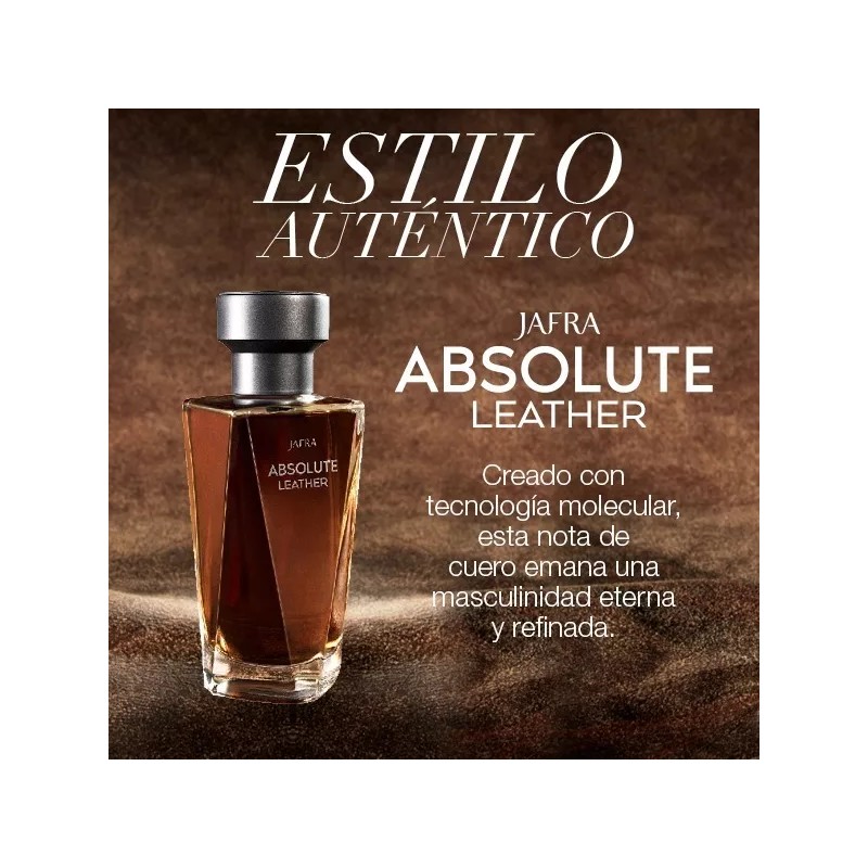 Jafra Absolute Leather + Absolute 56 + Envio Gratis