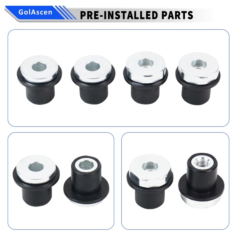 4PCS Steering Rack and Pinion Mount Bushing Compatible with 2000-2012