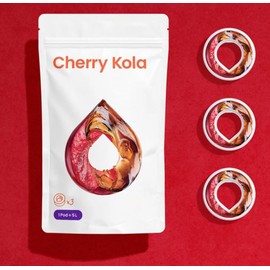 3 x Air Up Pod Original Various Flavours Bottle Accessories Flavoured Pods/Pads 0 Calories No Sugar Natural Flavours (Cherry Kola)