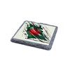 Bangladesh Flag Artistic Slate Coaster with Unique Design, for Home
