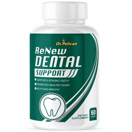 Pelican Vitamins ReNew Dental Support- Gum & Tooth Support- 60 Capsules