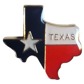 Trade Winds Wholesale Pack of 50 Texas State Map Texas Letters Motorcycle Bike Hat Cap Lapel Pin