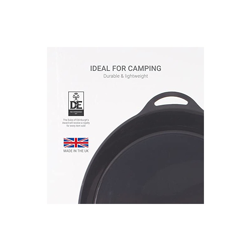 Lifeventure Ellipse Reusable Plate For Camping, Travel & Outdoor -