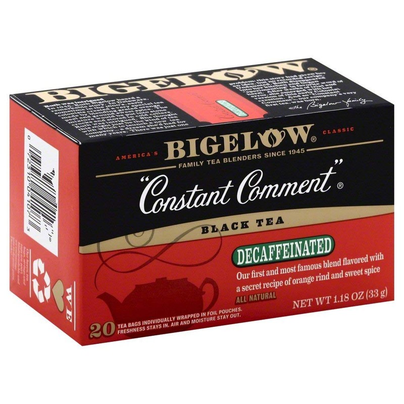 Bigelow Constant Comment Decaf Tea 1.18 OZ(Pack of 2)