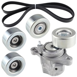 Serpentine Belt Tensioner Drive Kit Compatible with Toyota Tacoma 3.5 L V6 2016-2023, Replace 39424 166200P010 1662031090 7PK2120