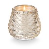 Illume Winter White Glass Pinecone Candle