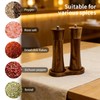 Amestar 2 Pack Acacia Wooden Salt and Pepper Grinder Set,