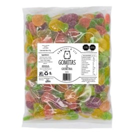 Gomitas De Fruta 1 Kg - Gomitas D Liz