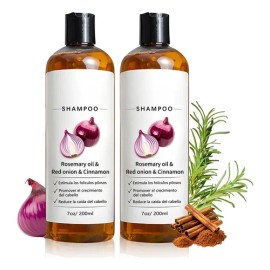 2pzs Shampoo Lexenic Excalvo Con Cebolla Y Aceite De Romer                                                                                            