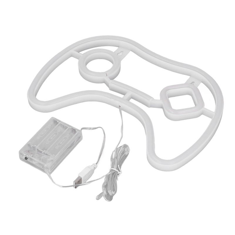 LED Neon Sign Game Controller Shaped 11inx7.5in LED Safe PVC