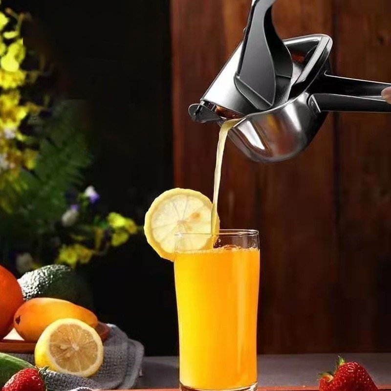 Hand Juicer 304 Stainless Steel Ergonomic Detachable Effort Saving Citrus