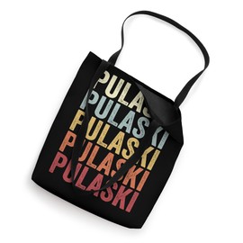 Pulaski New York Pulaski NY Retro Vintage Text Tote Bag