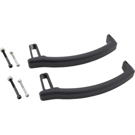 99-07 Compatible with Chevy/GMC GMT800 Billet Exterior Door Handle Pair, Black