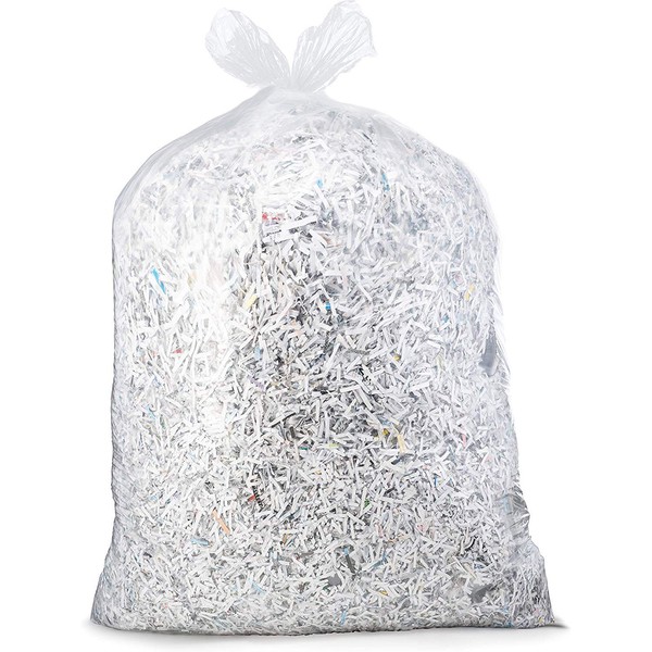 Plastic Prince 55 Gallon Clear Trash Bags | 1.2 Mil