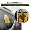 Anyhut 2 PCS Baby On Board Sticker, Baby On Board