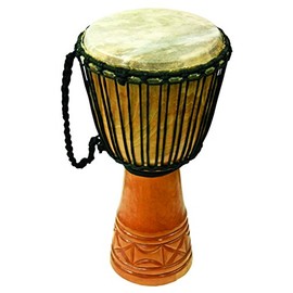 Djembe Afrika, 20" tall, 9-9,5" head,