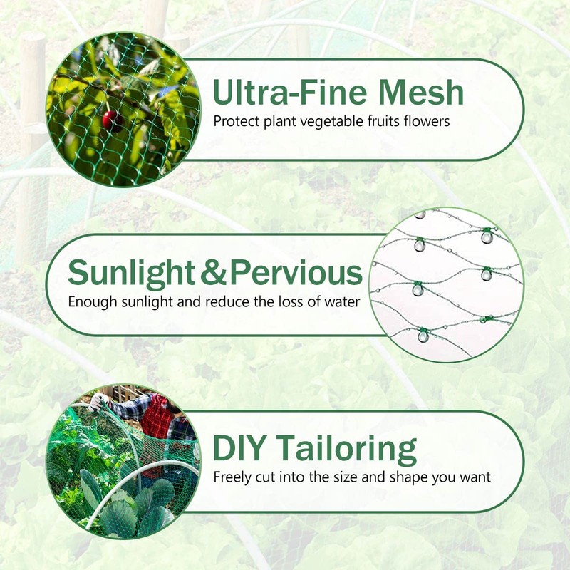 Net, bird protection net, pond net, 4 x 10 m,