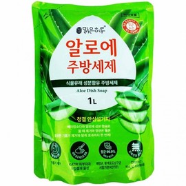 Pure Day Aloe Dishwashing Liquid Refill 1L x Pack of 5