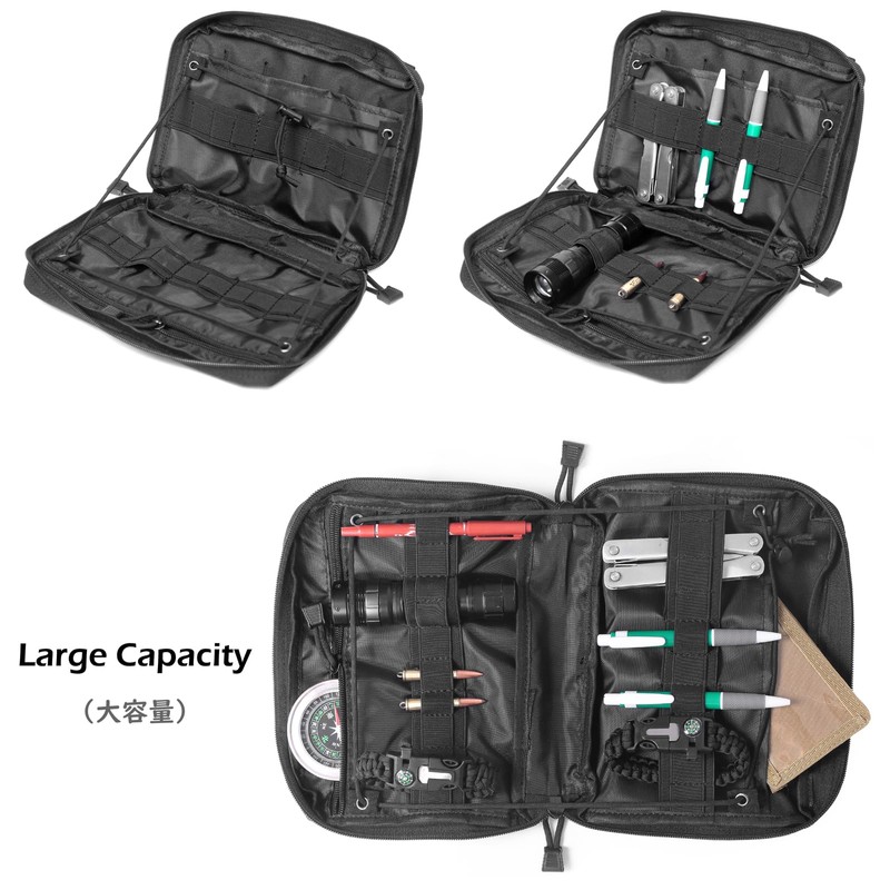 TRIWONDER Tactical Admin Molle Pouch Compact Utility Gadget Gear Tool