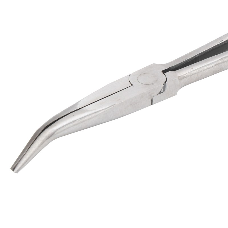 45 Degree Curved Nose Pliers with Long Handle Steel Pliers