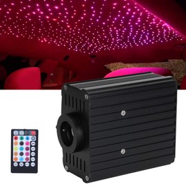 Light Optic Light RGB Light Driver Module Source Optical Fiber Light Driver Optical Fiber Alternator Fiber Engine RGBW Light Fiber Optic Light Source for Home Bedroom Bar