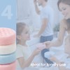 4 Pack Exfoliating Bath Sponges – Double-Sided Body Shower Scrubber
