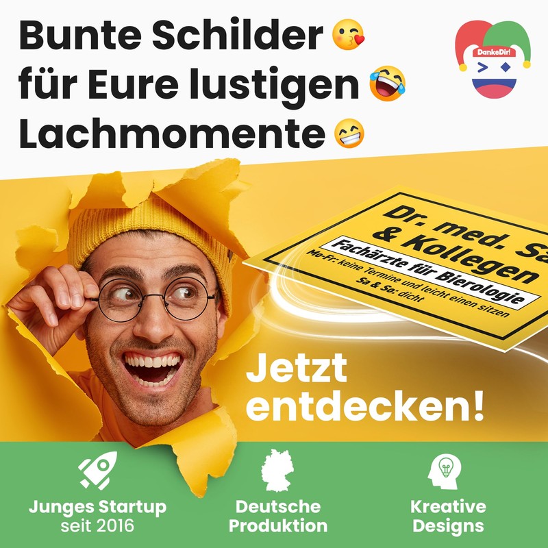 DankeDir! Dr. med Sauf & Kollegen 30 x 20 cm