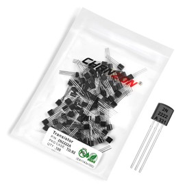 Chanzon 2N2222A NPN N-Channel Power Bipolar Junction Transistor TO-92 (Pack of 100pcs)