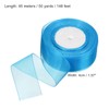 PATIKIL Sheer Organza Ribbon 1-37/64 Inch 50 Yard, 1 Roll