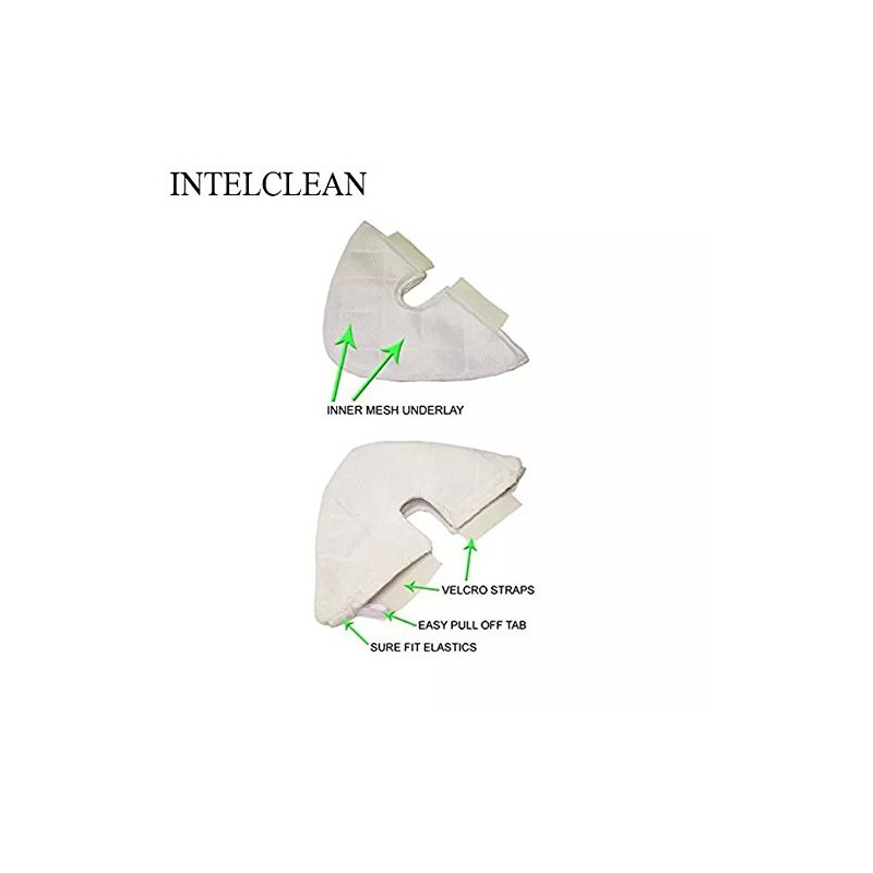 ECOMAID 3 Replacement Triangle Pads Compatible with Shark Euro Pro
