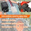 Starter Relay with Pigtail Connector Harness Fit for Kubota Tractor
