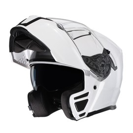 TRIANGLE Modular Motorcycle Helmets for Men Flip Up Full Face Helmet Dual Visor with Internal Sunshield DOT Approved