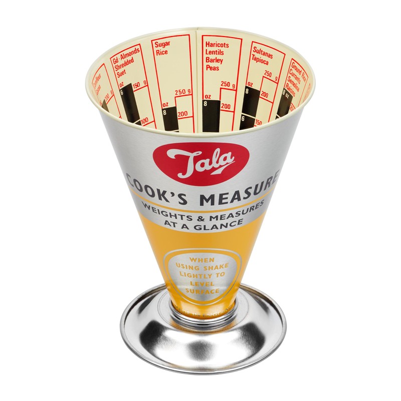 Tala Yellow 1950'S Retro Cook Measure, Alternative and Easy Way