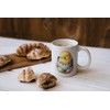 MAXIKIWI Glatte, langlebige Keramik-Kaffee- oder Teetasse für Zuhause oder Büro