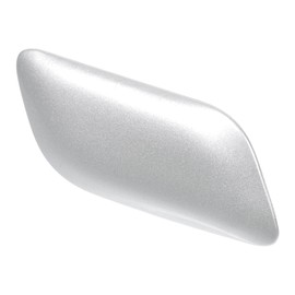 HEROFFIX Front Right Bumper Headlight Washer Nozzle Cover Cap No.8504460130B0 Bumper Trim Nozzle Cover for Lexus LX570 2008-2011 Silver Tone Plastic 1 Pcs