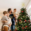 Obralitic 15 Inch Christmas Tree Star Topper with 150 LED