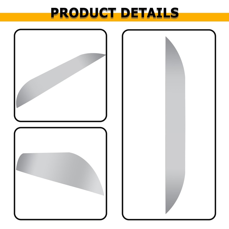 KUAFU Round Fender Back Compatible with 9 x 72 &