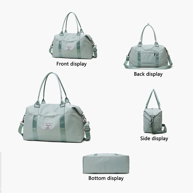 KARRESLY - Bolsa de viaje para mujer, bolsa de hombro