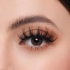 4 Styles Fluffy Lashes, 12 Pairs Wispy False Lash Clusters,