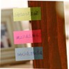 Operitacx 2 Sheets Self-stick Notes for Books Cute Memo Pads