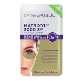 Skin Republic Matrixyl 3000 3% Under Eye Mask Patch | Reduces Deep Wrinkles & Improves Skin Texture | Boosts Elasticity and Firmness (Pack of 2 Pairs)