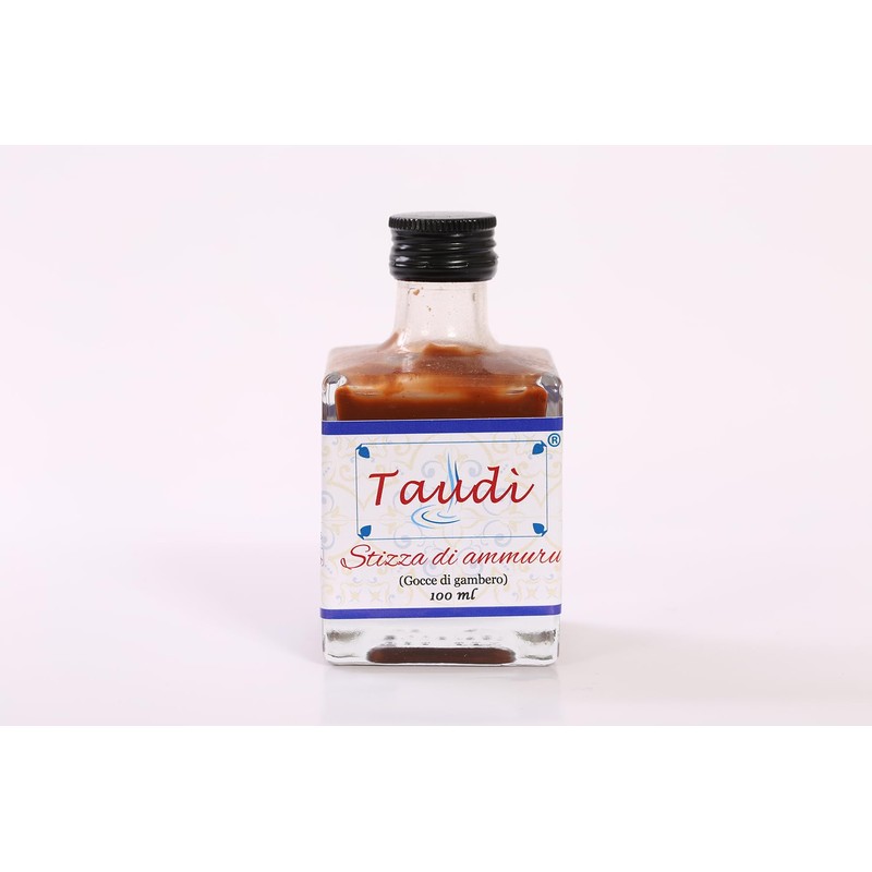 Sicilian Shrimp Drops - Taudì Canned Jar 100ml Natural
