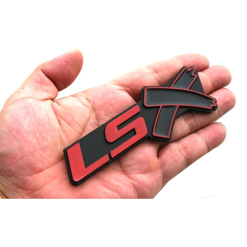 2Pcs LSX Side Rear Lid Boot Trunk 3D Emblem Badge