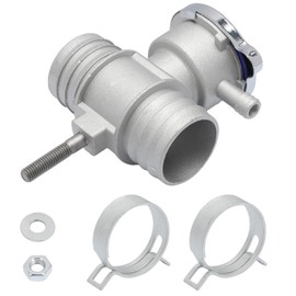 55116901AA Upgrade Aluminum Radiator Coolant Filler Neck with Fill Cap Fits 2007-2018 200 Sebring Dakota Durango Caliber Avenger Jouney Compass Patriot, Replaces 52028810AL 52029195AK