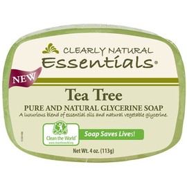 Clearly Natural Glycerine Bar Soap Tea Tree - 4 oz