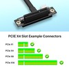 SinLoon M.2 NGFF Key A+E to PCIe X4 Extender Cable